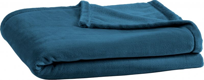 Lafuma fleeceteppe 180x130 mørkeblå