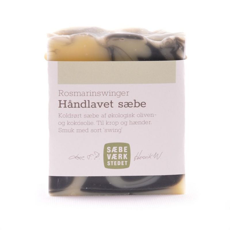 SV Såpe med økologiske oljer - Rosmarinswinger (100 gr)