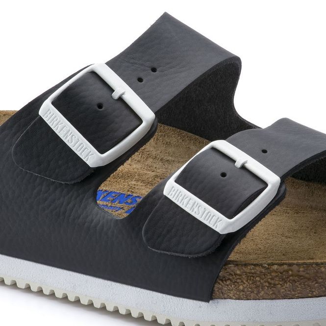 Hovedbilde Birkenstock Arizona SL SFB svart skinn normal Myk