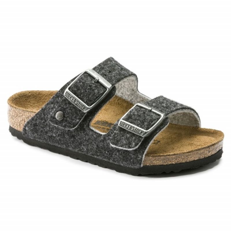 Birkenstock Arizona Doubleface Grå smal
