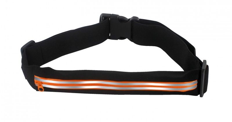 Treningsbelte stretch m 1 lomme