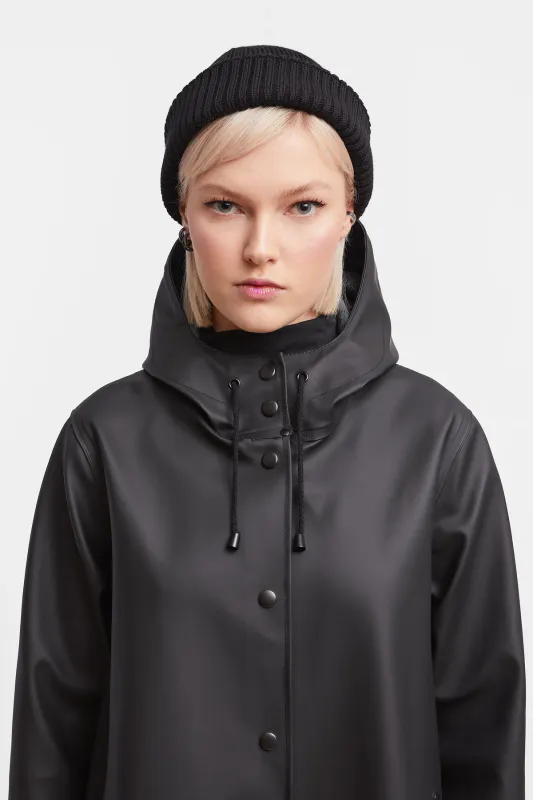 Stutterheim Mosebacke regnjakke svart dame