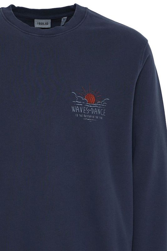 Solid Dorman sweatshirt insignia blue bomull