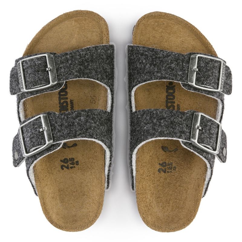 Birkenstock Arizona Doubleface Grå smal