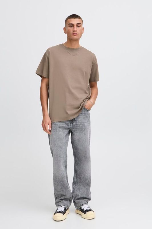 Solid T-shirt Danten bomull bungee cord