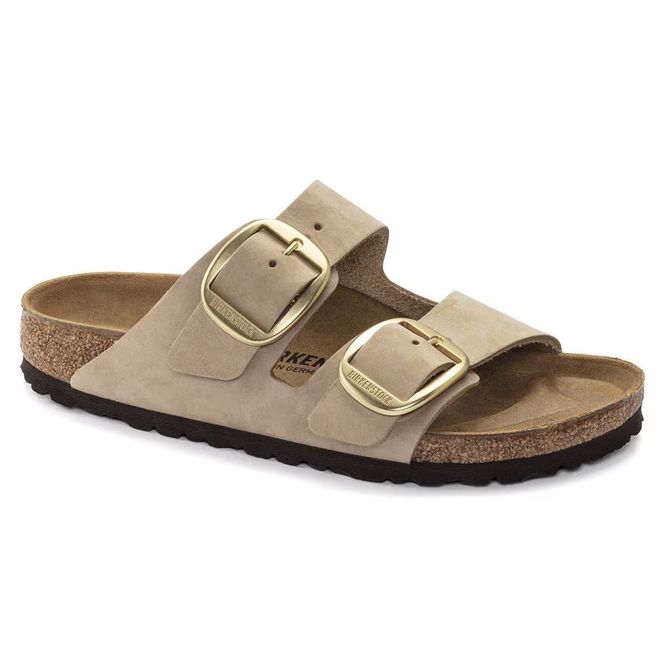Hovedbilde Birkenstock Arizona Big Buckle sandcastle nubuck ...