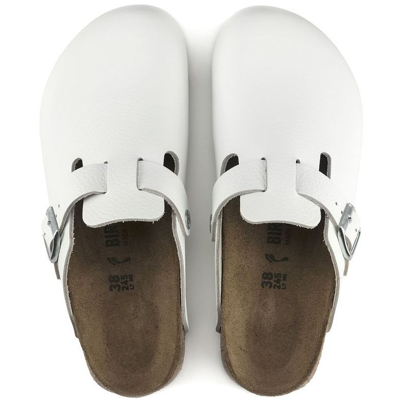 Birkenstock Boston SL hvit normal
