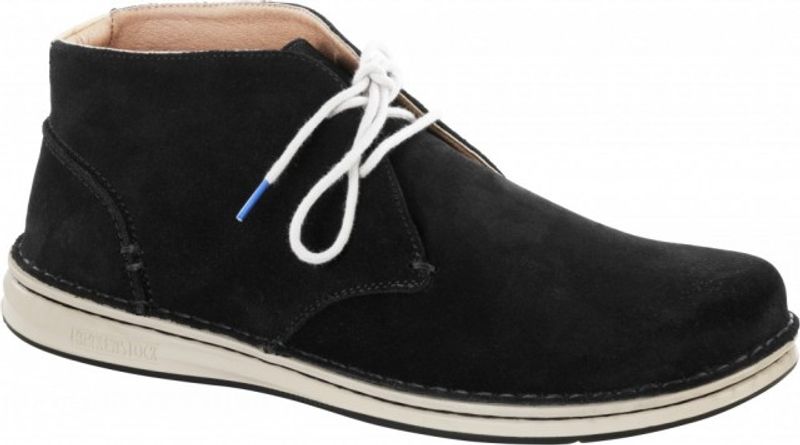 Birkenstock Troy semsket skinn svart herre