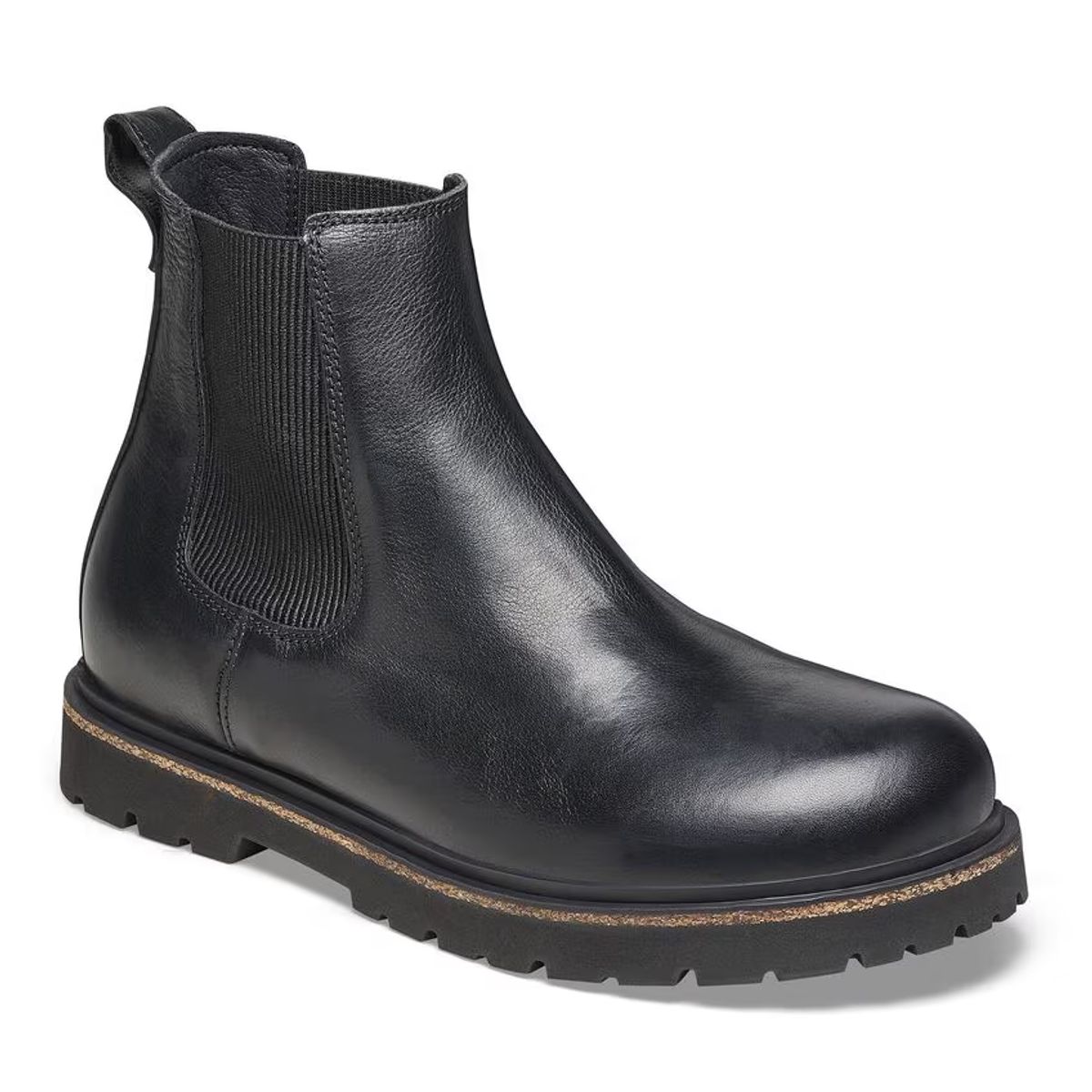 Birkenstock Highwood Slip on Mid Herre skinn svart normal