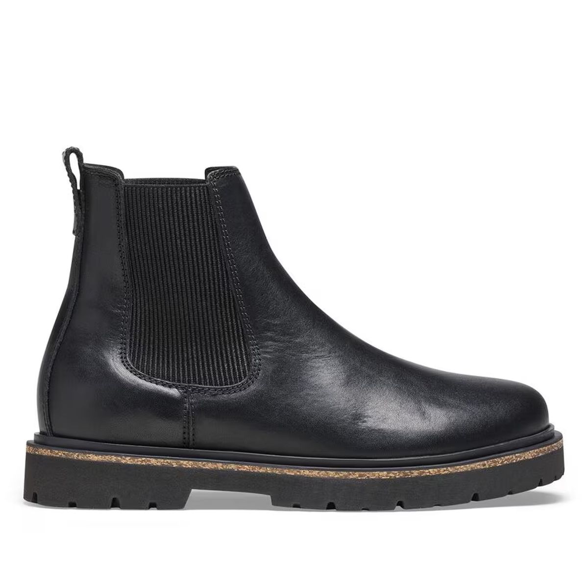 Birkenstock Highwood Slip on Mid Dame skinn svart normal