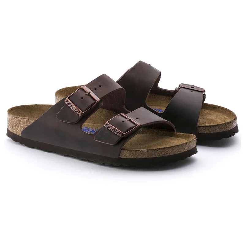 Birkenstock Arizona SFB Habana oljet skinn normal myk