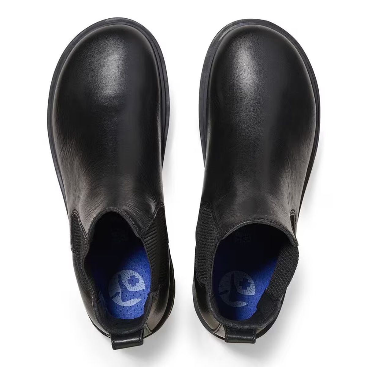 Birkenstock Highwood Slip on Mid Dame skinn svart normal