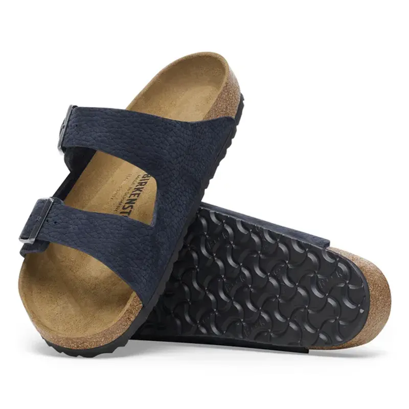 Birkenstock Arizona BS midnatt blå nubuck skinn normal
