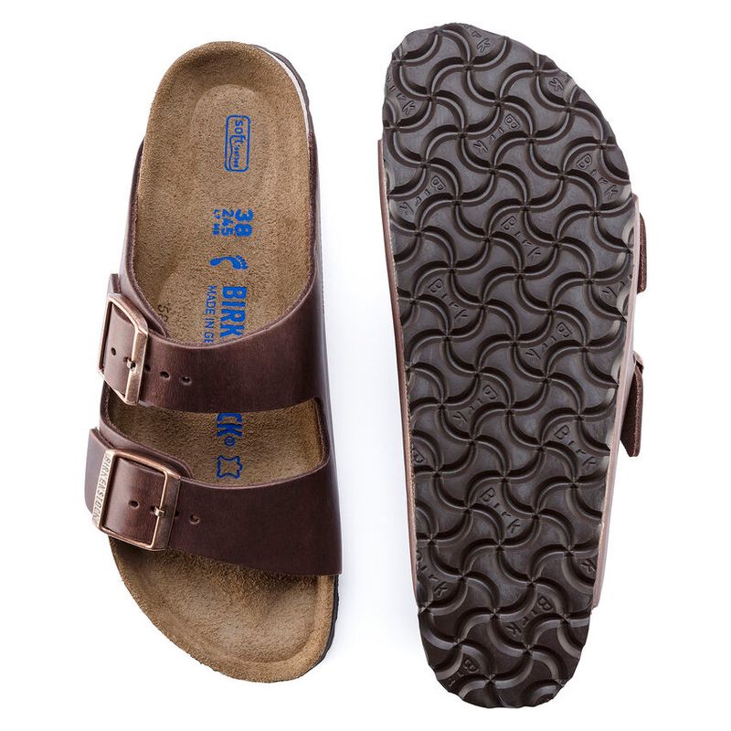 Birkenstock Arizona SFB Habana oljet skinn normal myk