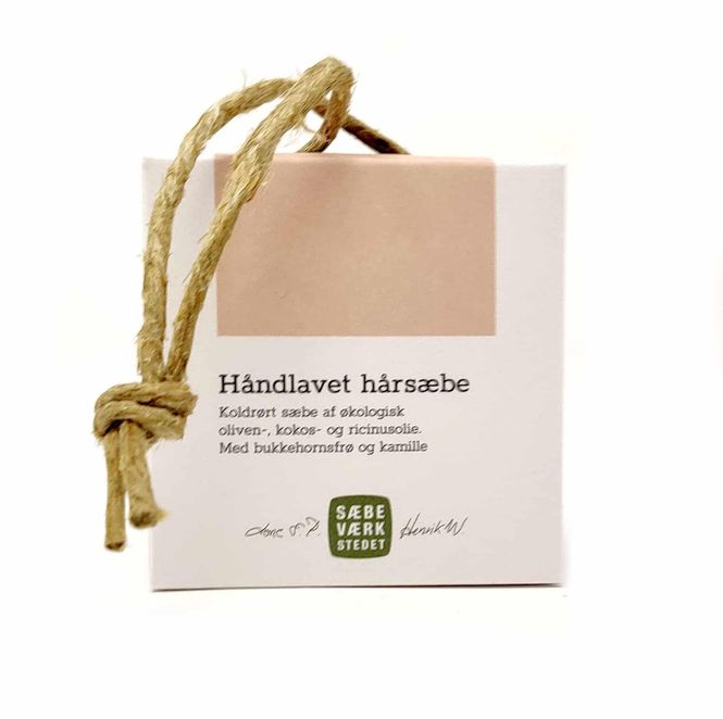 Hovedbilde Badesåpe: Hårsåpe med snor 150g