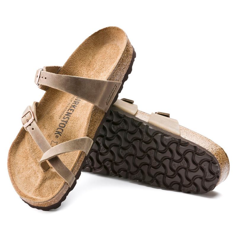 Birkenstock Mayari Tabacco oljet skinn normal