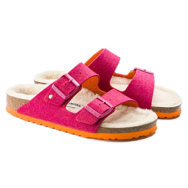 Birkenstock Arizona Doubleface Rosa smal