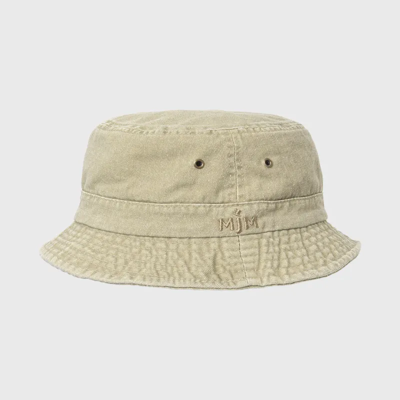 MJM Bucket bøttehatt bomull, beige