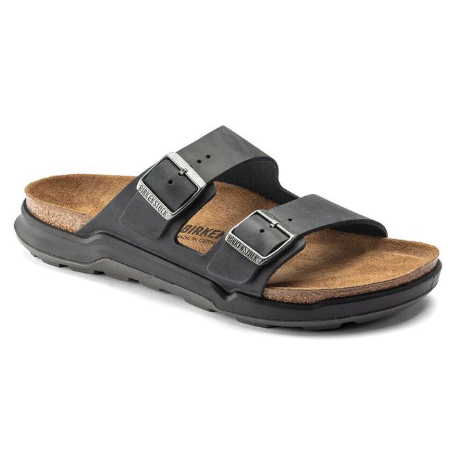 Hovedbilde Birkenstock Arizona CT Cross Track svart skinn ...