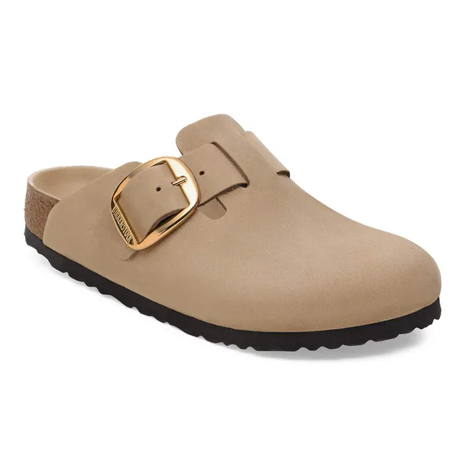 Hovedbilde Birkenstock Boston Big Buckle Tobacco Brown oljet ...