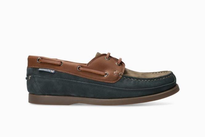 Hovedbilde Mephisto Boating nomad nubuck skinn blå Herre