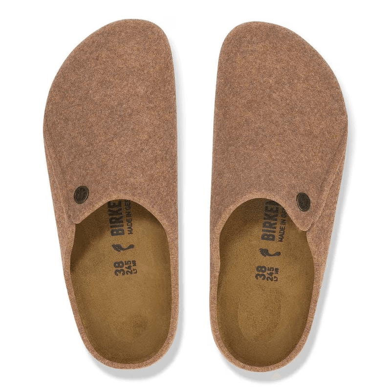 Birkenstock Zermatt Toffe Melange tøffel ullfleece normal