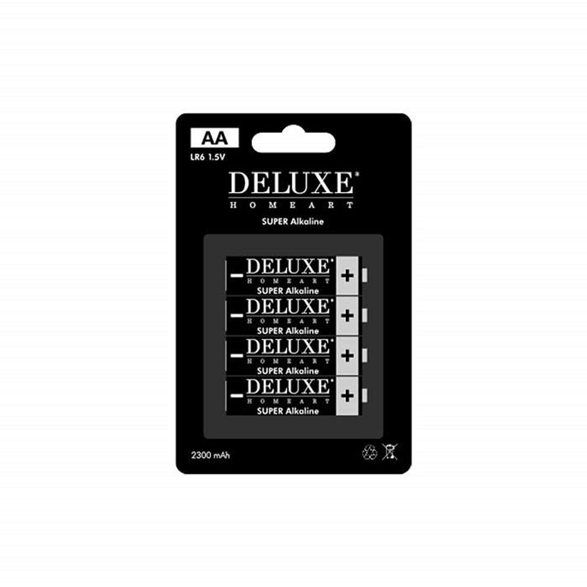 Deluxe AA batterier 4 stk