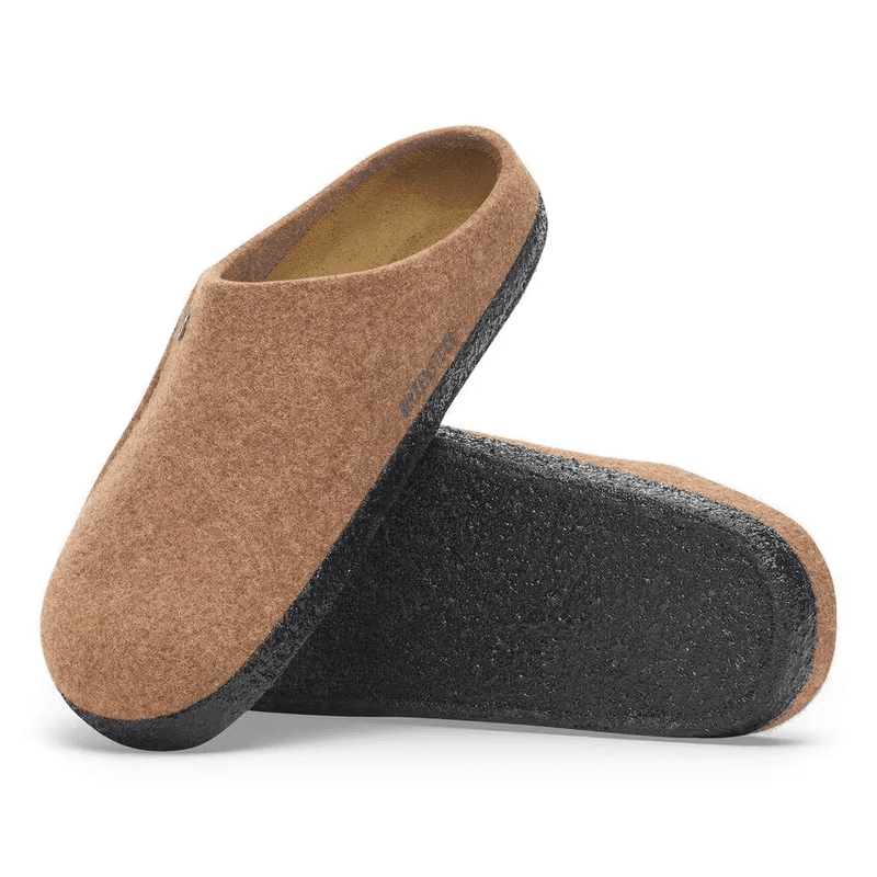 Birkenstock Zermatt Toffe Melange tøffel ullfleece smal