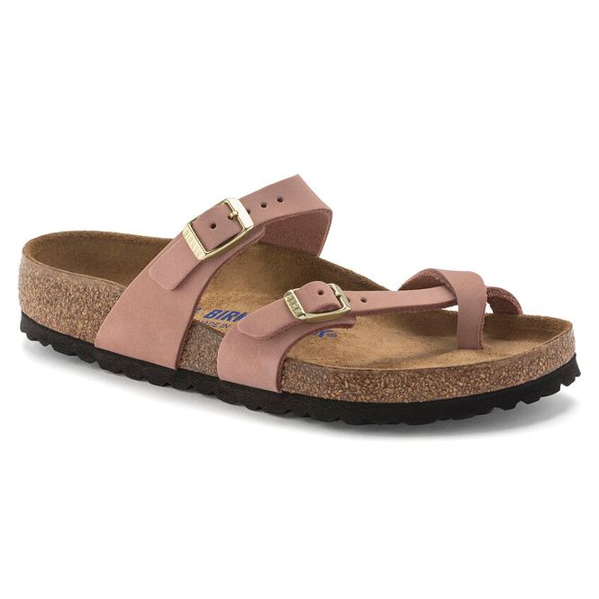 Hovedbilde Birkenstock Mayari SFB Old Rose skinn normal myk