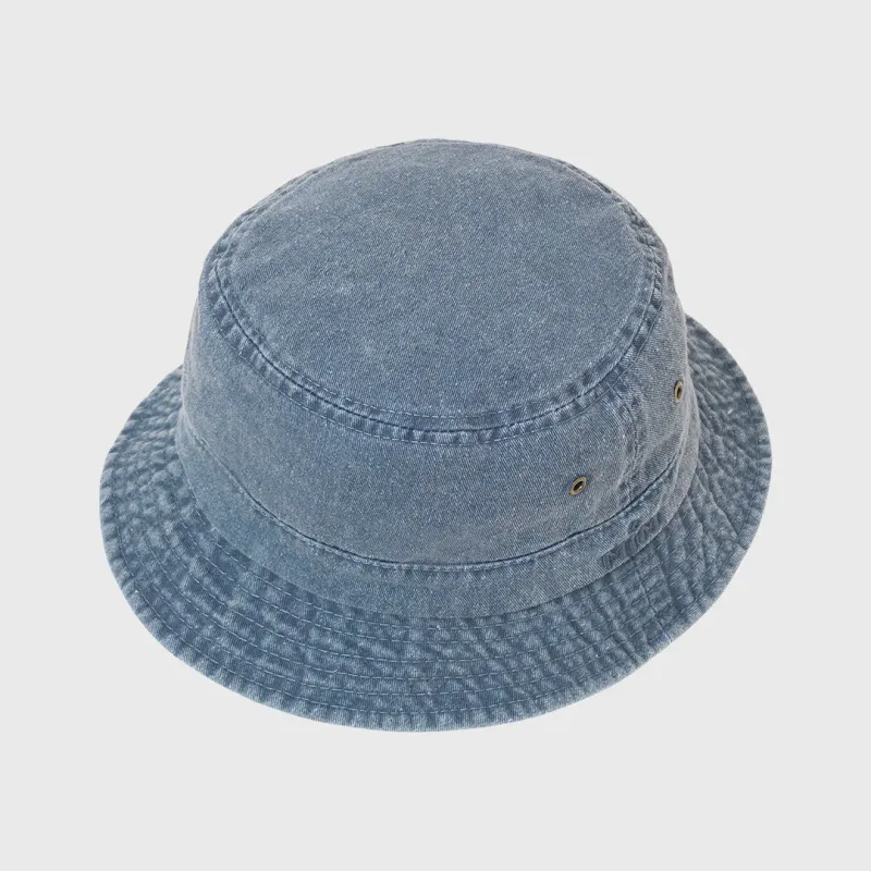 MJM Bucket bøttehatt bomull, marineblå