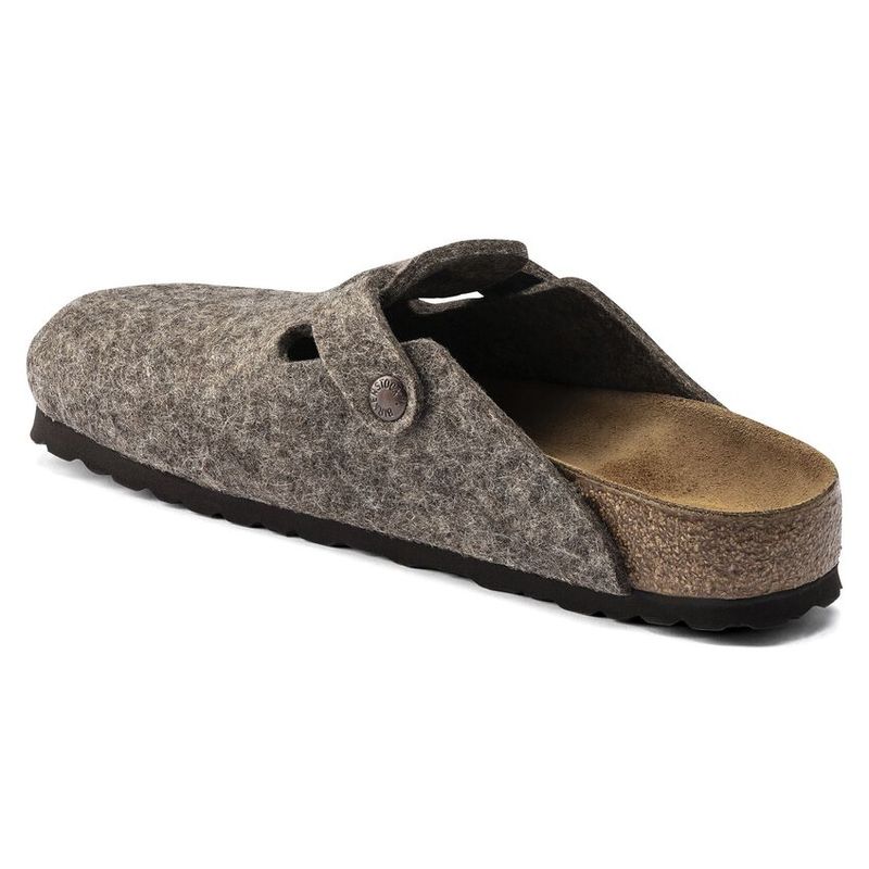 Birkenstock Boston Cacao ullfilt normal
