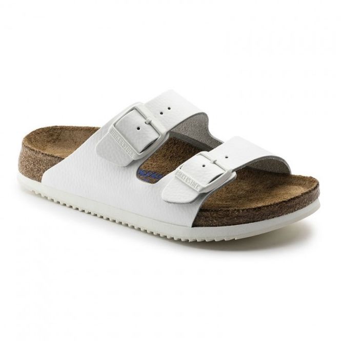 Hovedbilde Birkenstock Arizona SL SFB hvit skinn normal Myk