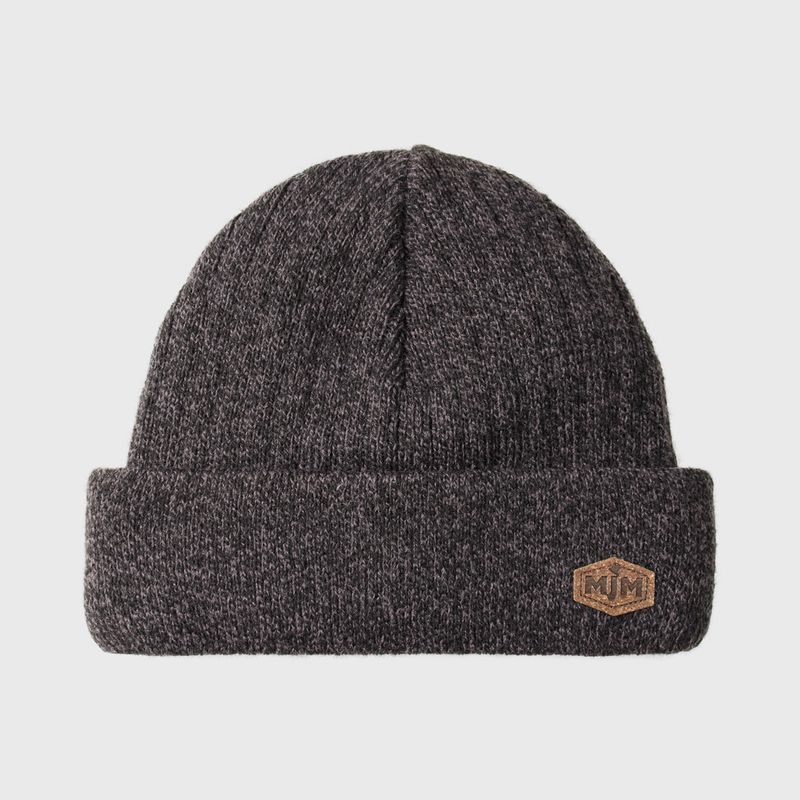 MJM Beanie No wind ull m fleece, OSFA unisex, anthracite