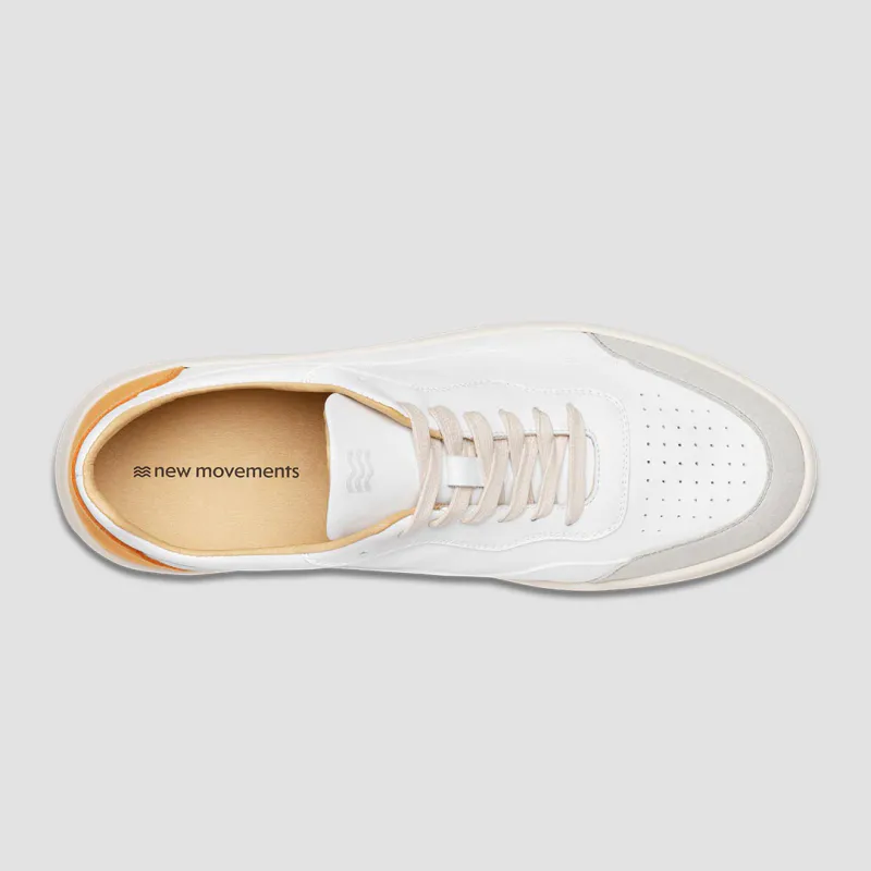 New Movements Allrounder Vegan White & Orange