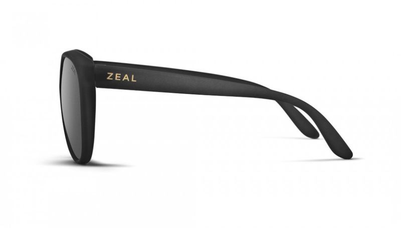 Solbrille Zeal Optics Dakota (Matte Black/Dark Grey)