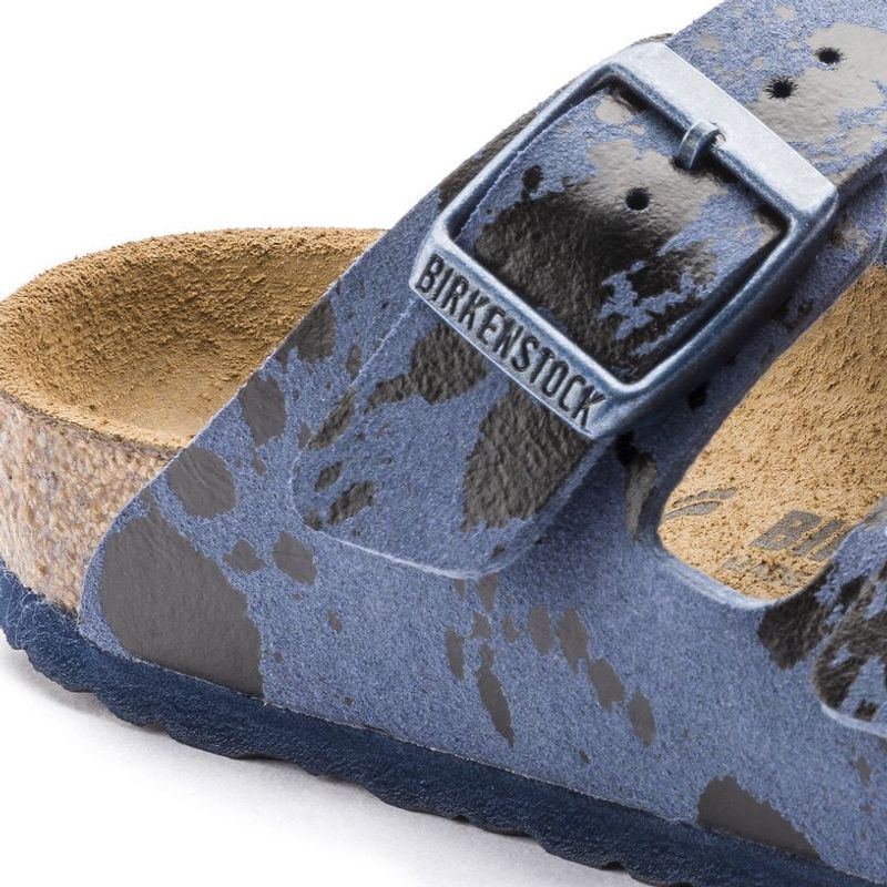 Birkenstock Arizona Color Sprays Blå Mikrofiber