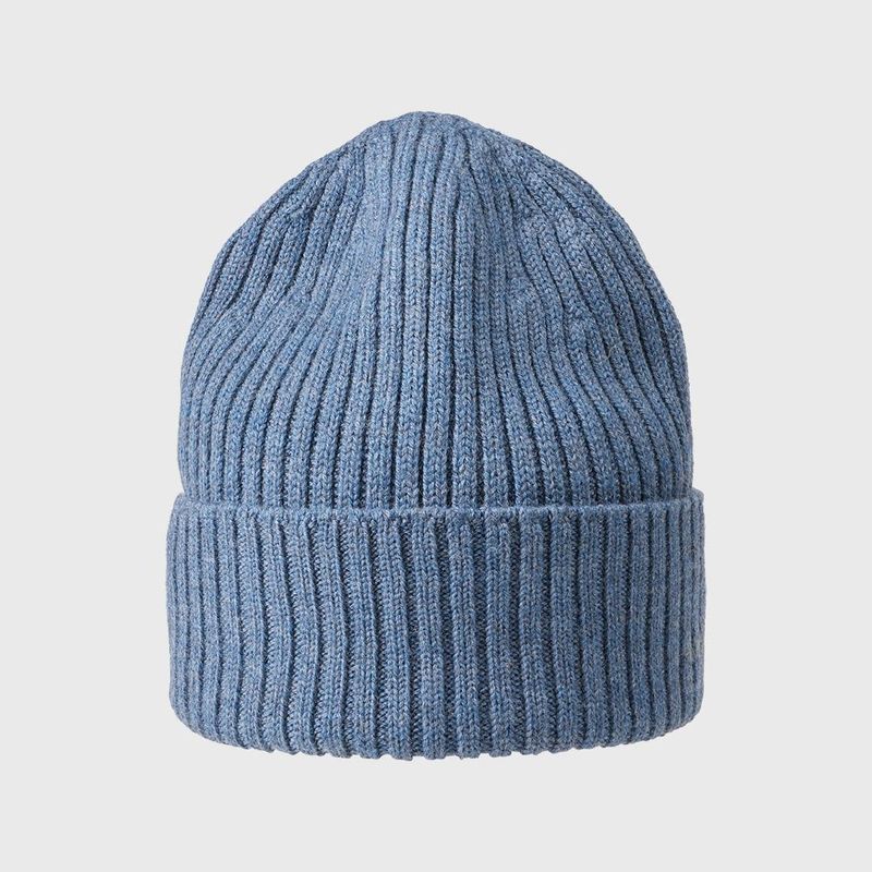 MJM Beanie merinoull OSFA unisex, steel blue