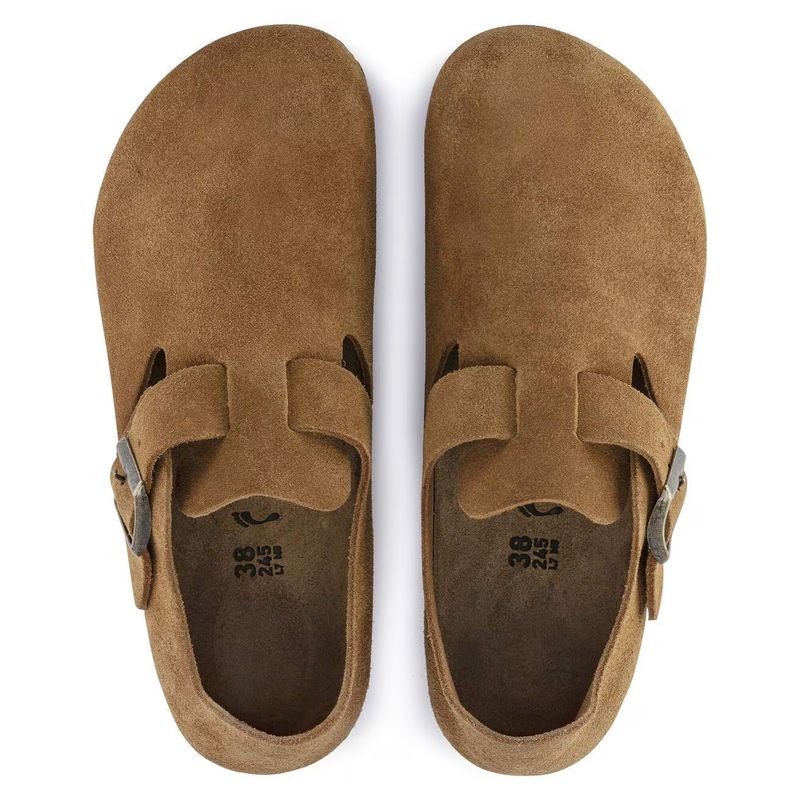 Birkenstock London Mink semsket skinn normal