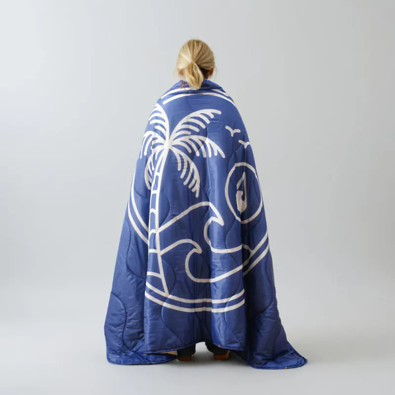 Wave Hawaii Pledd m pute, 200x140 