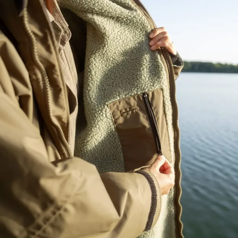 WH Poncho Storm Yukon Khaki grønn S-M