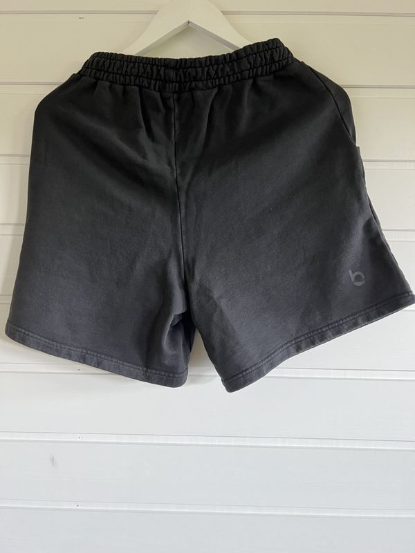 BB Shorts organisk bomull vintage grå unisex
