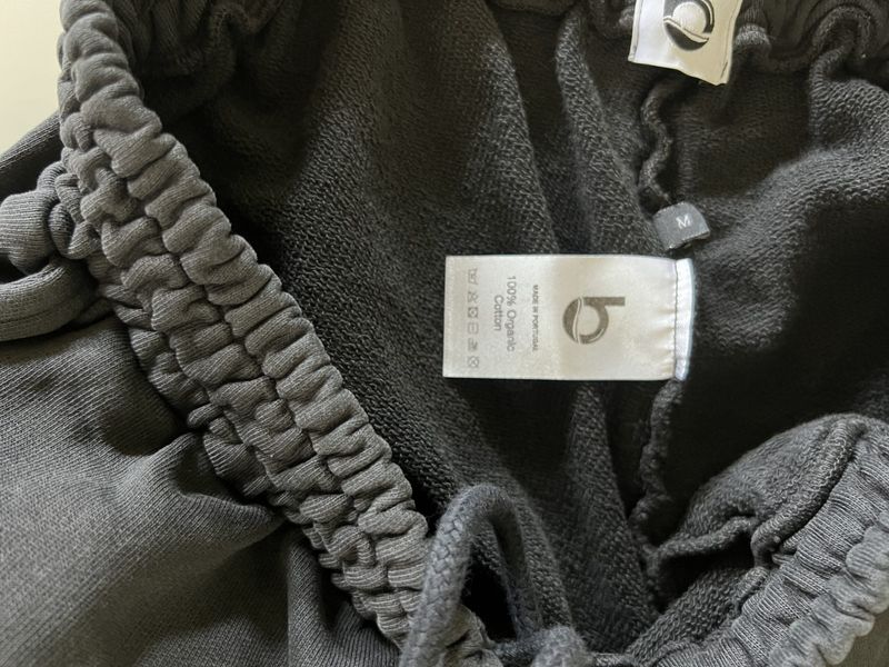 BB Shorts organisk bomull vintage grå unisex