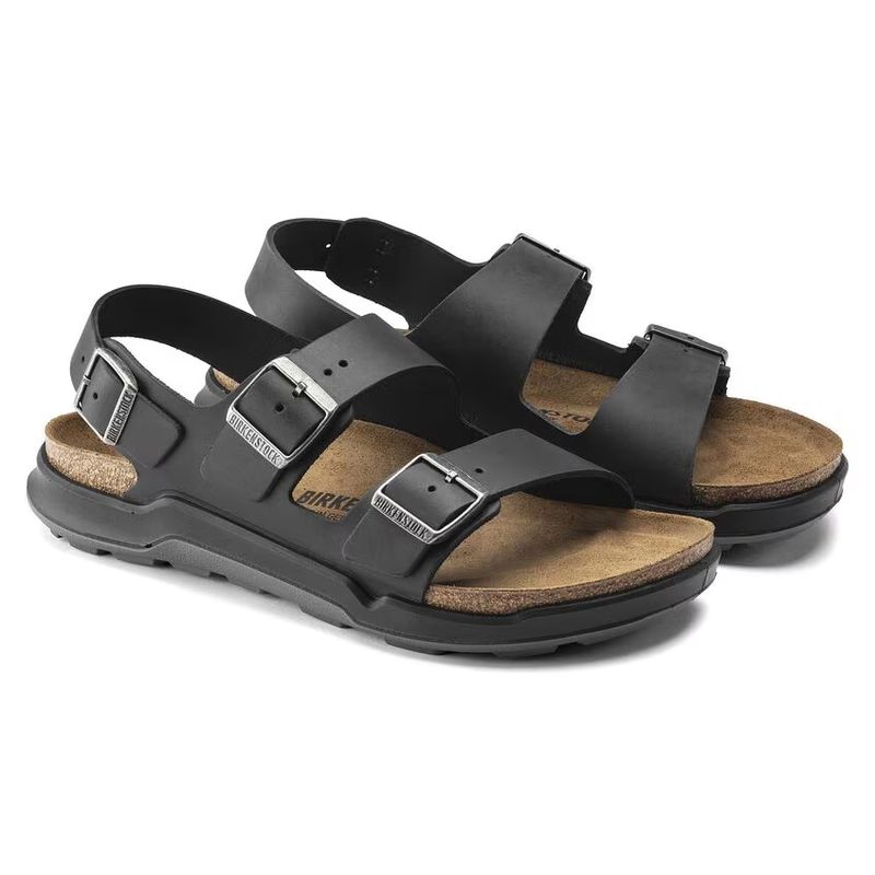 Birkenstock Milano CT Cross Track svart oljet skinn normal