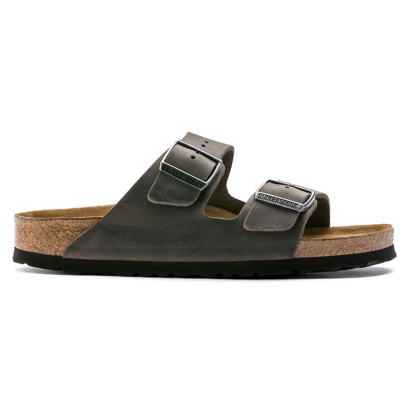Birkenstock Arizona SFB Iron skinn normal myk