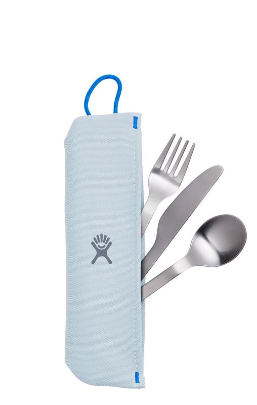 Hydro Flask Turbestikk Sett Stainless / Pouch Rain