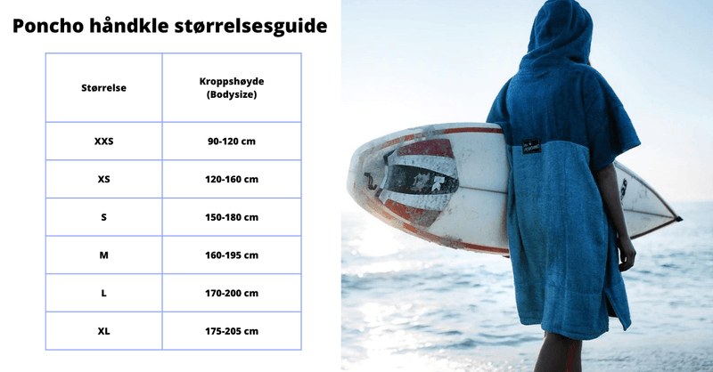 Poncho Håndkle Campeche Beige M