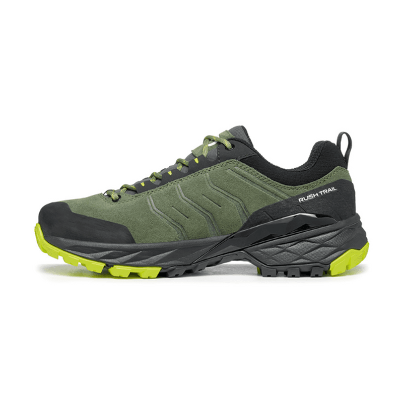 Scarpa Rush Trail GTX Dame Birch-Sunny lime