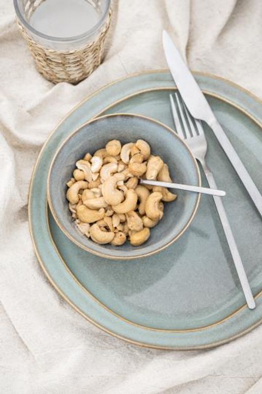 IB Laursen Middagstallerken Light Blue Dunes