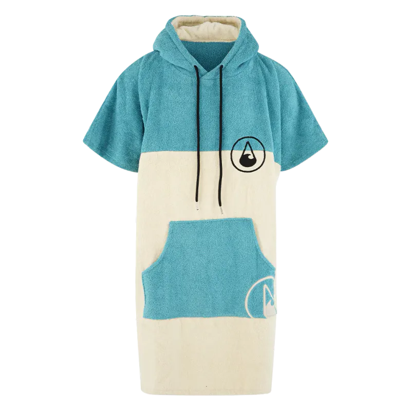 Poncho Håndkle Lagos Blå/hvit M