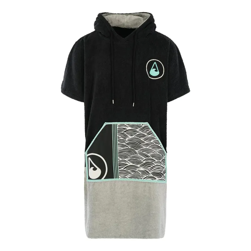 Poncho Håndkle Airlite Moledo svart XL